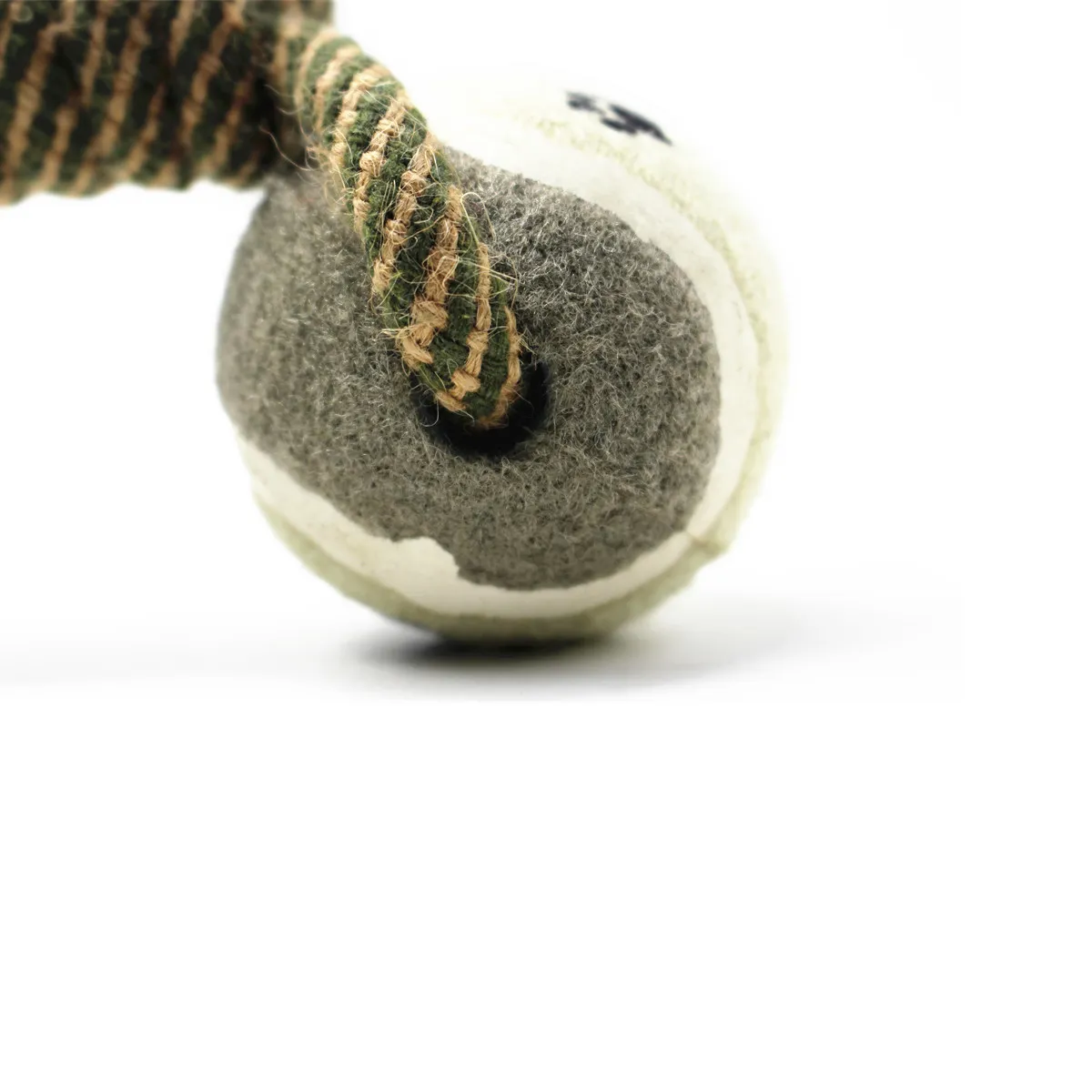 Pet Dumbbell Rope Tennis Ball Chew Toys Teeth Cleaning – image 3