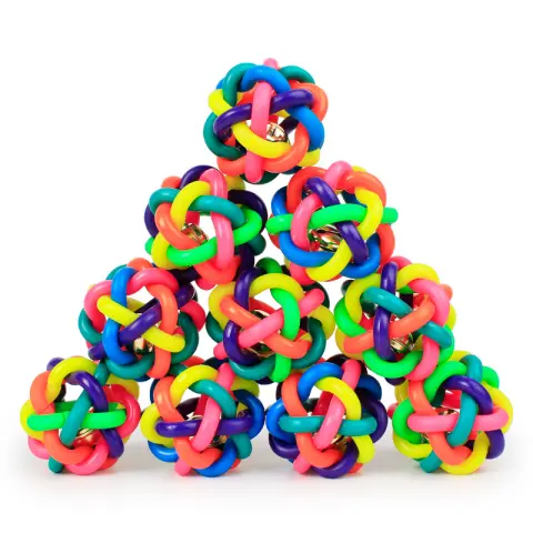 Colorful Bell Woven Ball