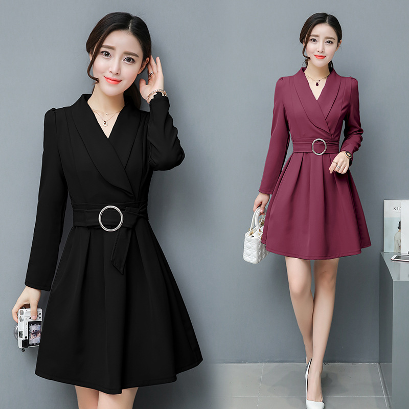 new dress slim slim skirt backing