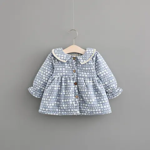 New Autumn and Winter Dress Female Children with Korean