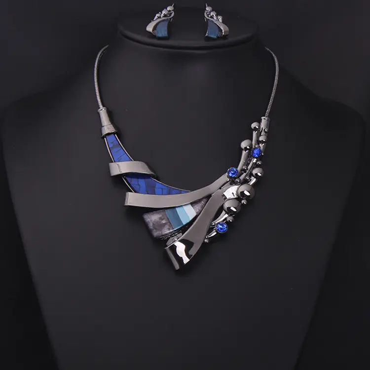 Europe and America jewelry set, luxury gemstone