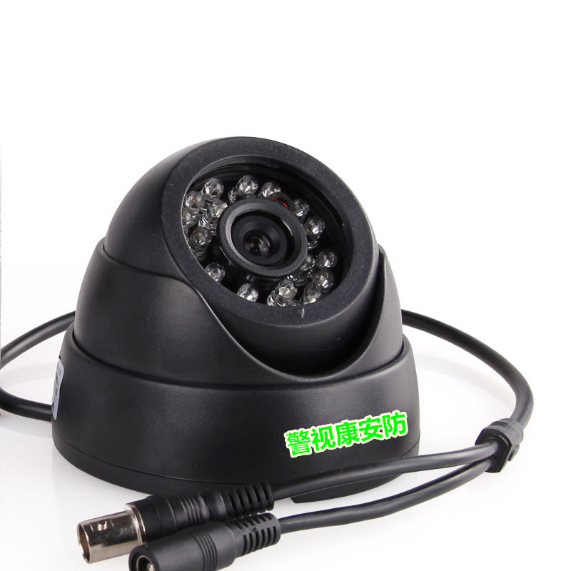 High definition 480 line surveillance camera, infrared camera, indoor monitoring probe, conch monitoring hemisphere 3