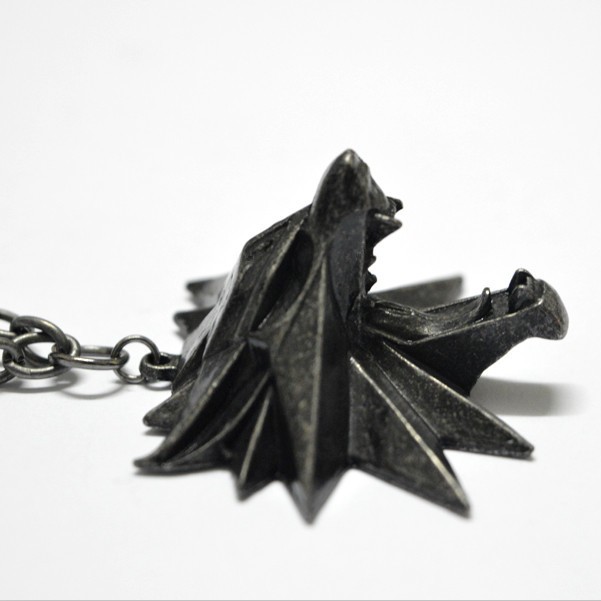 The 3 Wizard Original Pendant Necklace With Wholesale Wolf Card