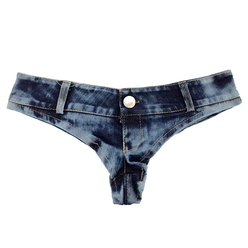 Cowgirl Nightclub Sexy Hot Pants - Blue