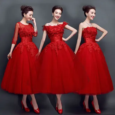 Lace Upscale Wedding Evening Dress