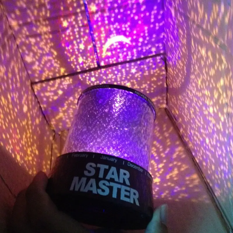 LED's Star Projector colorful Nightlight light sleep
