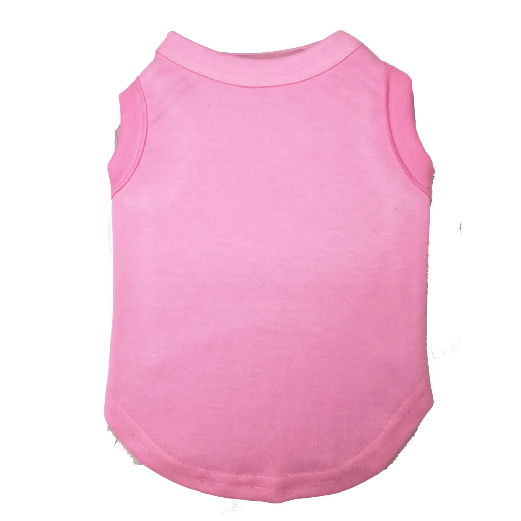 Autumn dog clothes cotton t-shirt - Pink