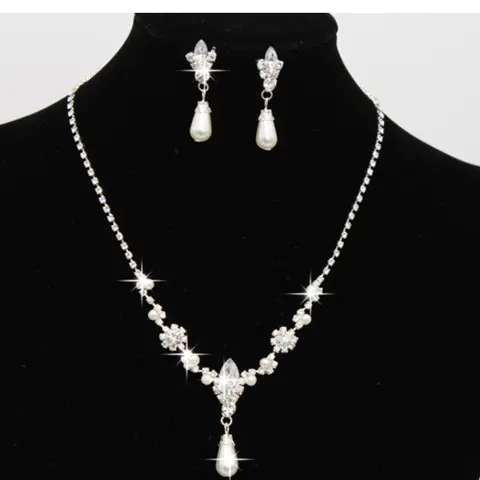 Europe and the United States Personality Dropspearl Necklace