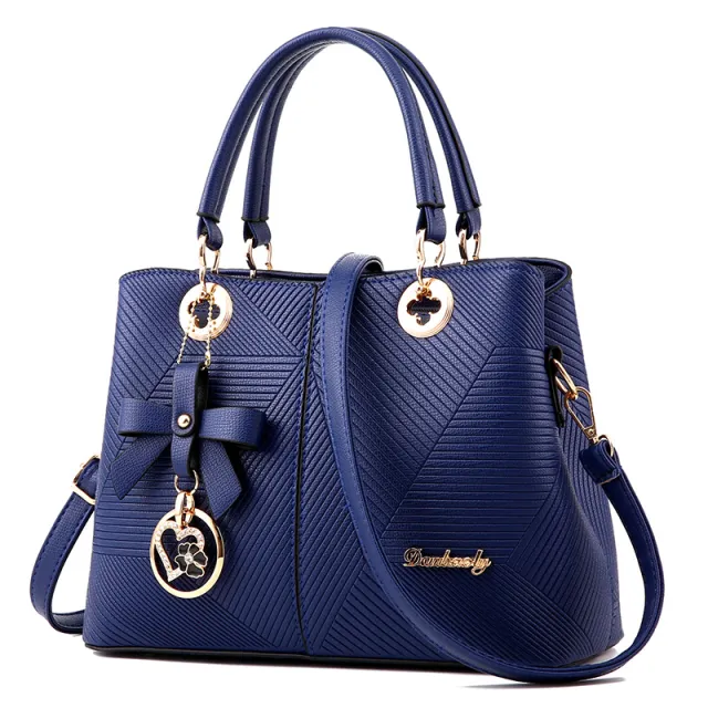 Retro fashion handbag Blue - Shop at LoveMi