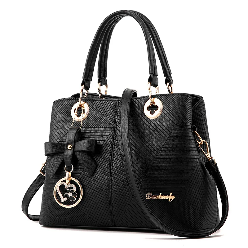 Retro fashion handbag - Black