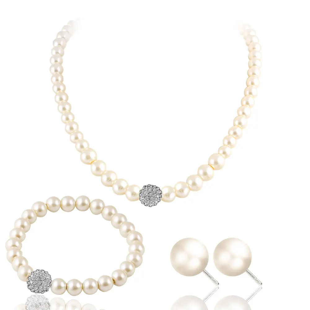 The New Bride Sweater Chain Necklace Jewelry Suite All-match