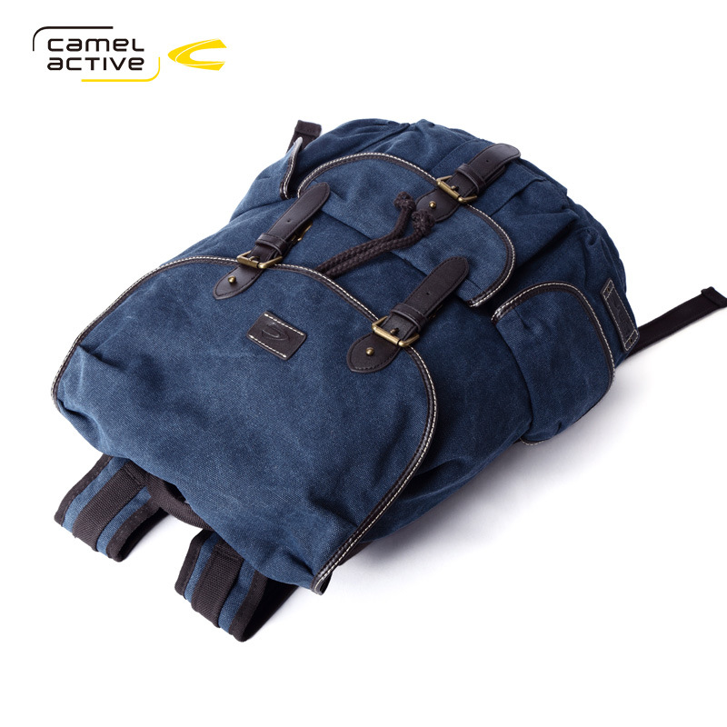 Camel avitve/ men's camel dynamic backpack Backpack Travel Bag retro brand casual bag