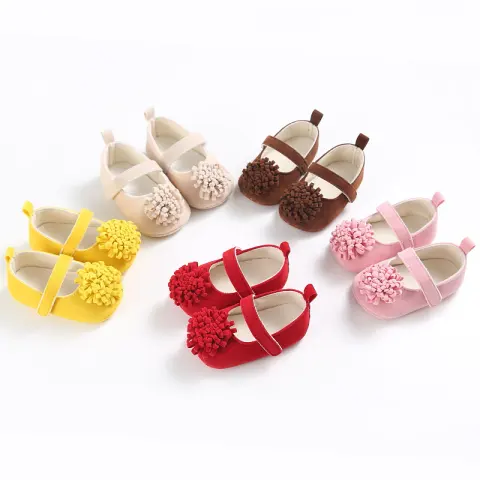 Baby Colored Flower Toddler Shoes