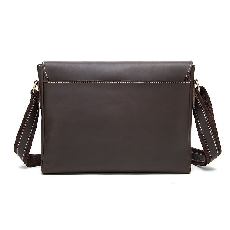 Mary round special genuine male bag men Crazy Horse Leather Shoulder Bag Messenger Bag Retro Leather Bag Factory