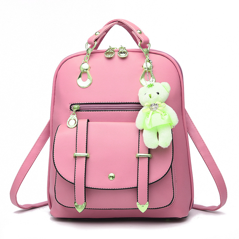 New backpack backpack fashionista new spring and summer students fashion leisure Korean women a generation