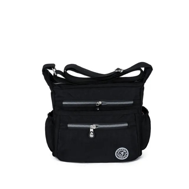 Zhuo cool new handbag new shoulder bag lady cross waterproof nylon bag bag Black - Shop at LoveMi