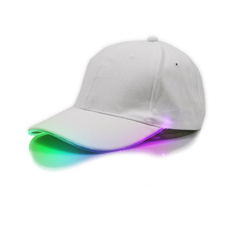 White hat multicolored