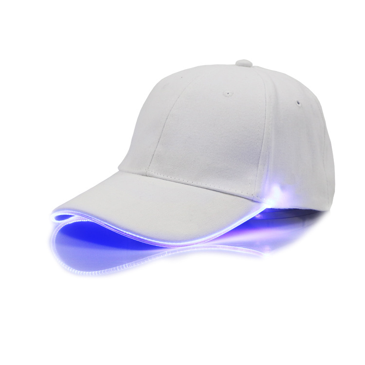 White hat blue light