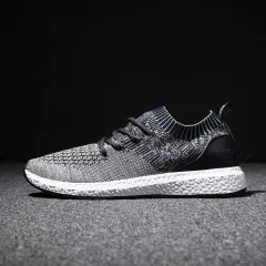 Flying woven shoes - Blue - View 1