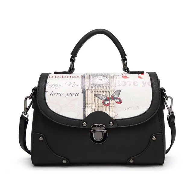 fashion simple Handbag Black - Shop at LoveMi