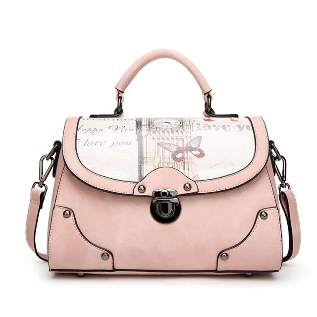 fashion simple Handbag Pink - Shop at LoveMi