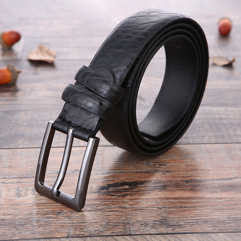 Europe And America Fashion Men's Business Belt New Creative Gift Belt Can Be Customized Manufacturers Wholesale