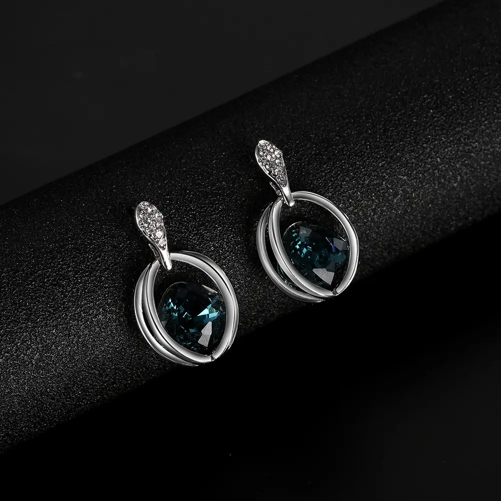 Two Sets of Fashion Inlaid Crystal Bridal