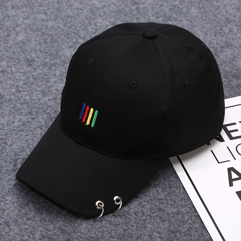In the autumn of 2021 new Korean male adult baseball cap hat hoop outdoor clothing accessories supply peaked cap hat