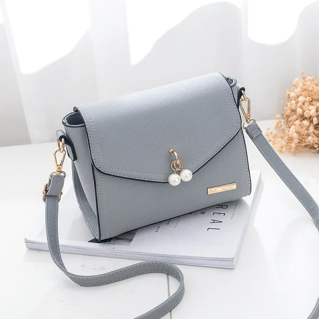 new simple small bag tide Korean fashion handbags all match single shoulder bag ladies Satchel Bag Blue - Shop at LoveMi