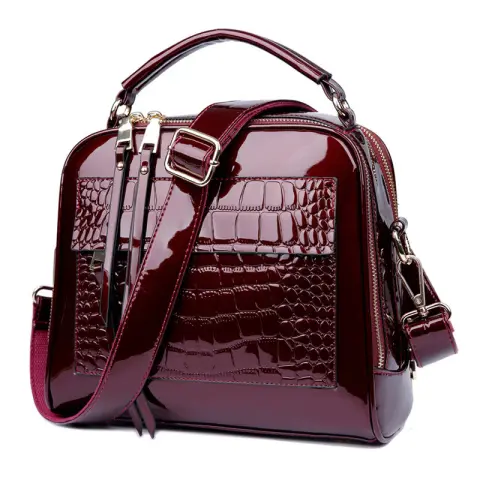 New Winter Fashion Leather Handbag Bag Bag Tide Shell