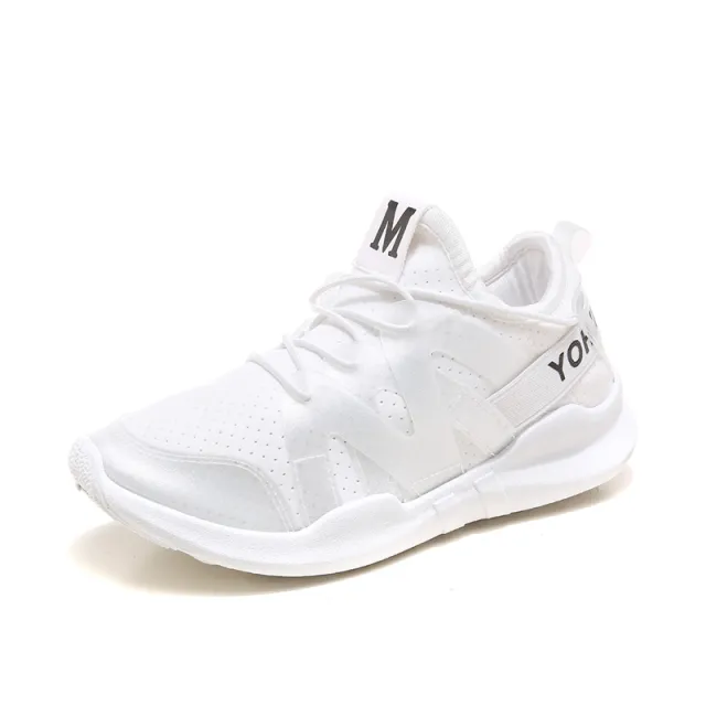 Sports Shoes Women's White Shoes Increased Breathable Casual Running Shoes White - Shop at LoveMi
