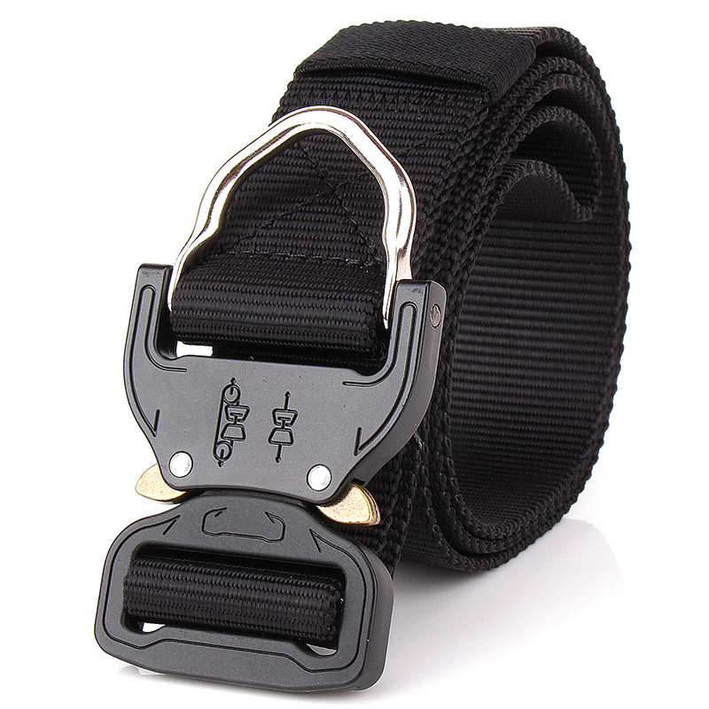 Tactical belt multi-function rappelling special forces outdoor combat training military enthusiasts men's nylon armed belt