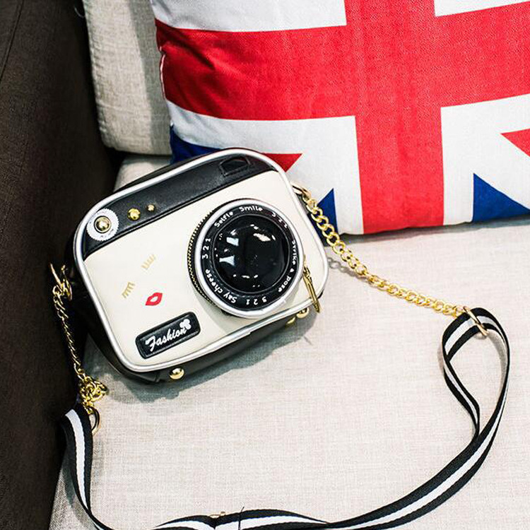 personality new summer fashion camera bag bag bag chain single shoulder bag