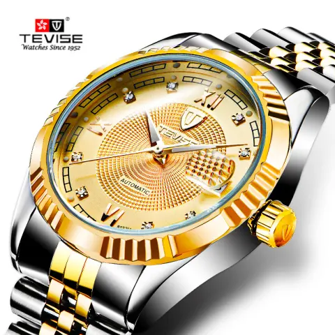 The Explosion OfTeweisi Mens Watch New Waterproof Fashion Automatic