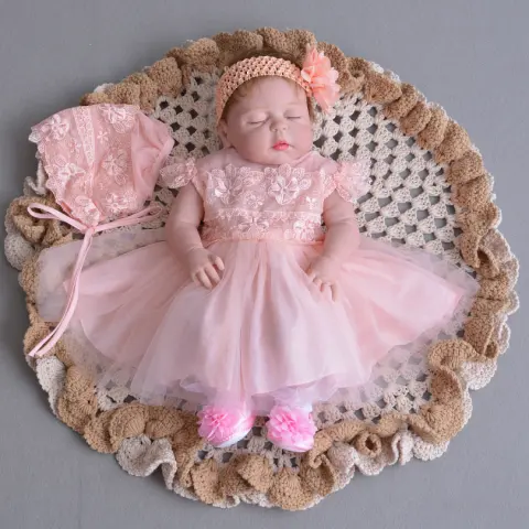 The Summer Baby Princess Dress Lightweight Breathable Mesh Lace