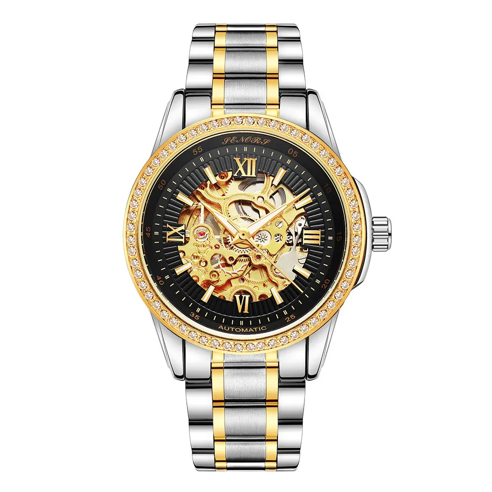 Electricity Supplier Senas SN019 Hollow Automatic Mechanical Watches