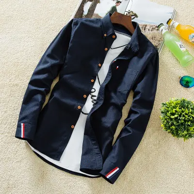 The Men's Shirt Slim Casual Summer All-match Youth Clothing