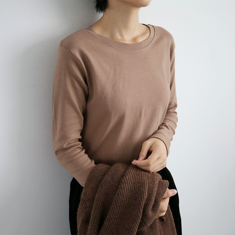 Plain simple bottoming shirt