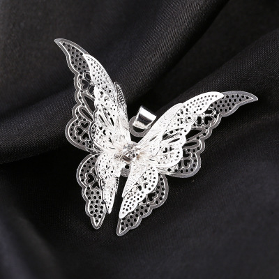 Butterfly Necklace 925 Silver Pendant