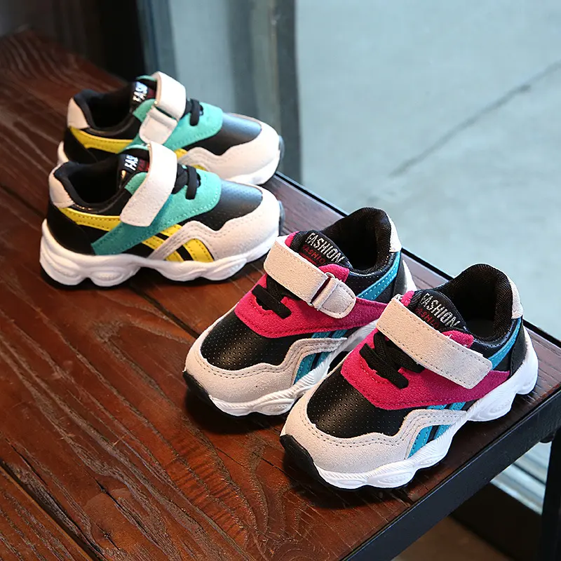 Spring and Autumn Children Sports Shoes Breathable Baby Boy
