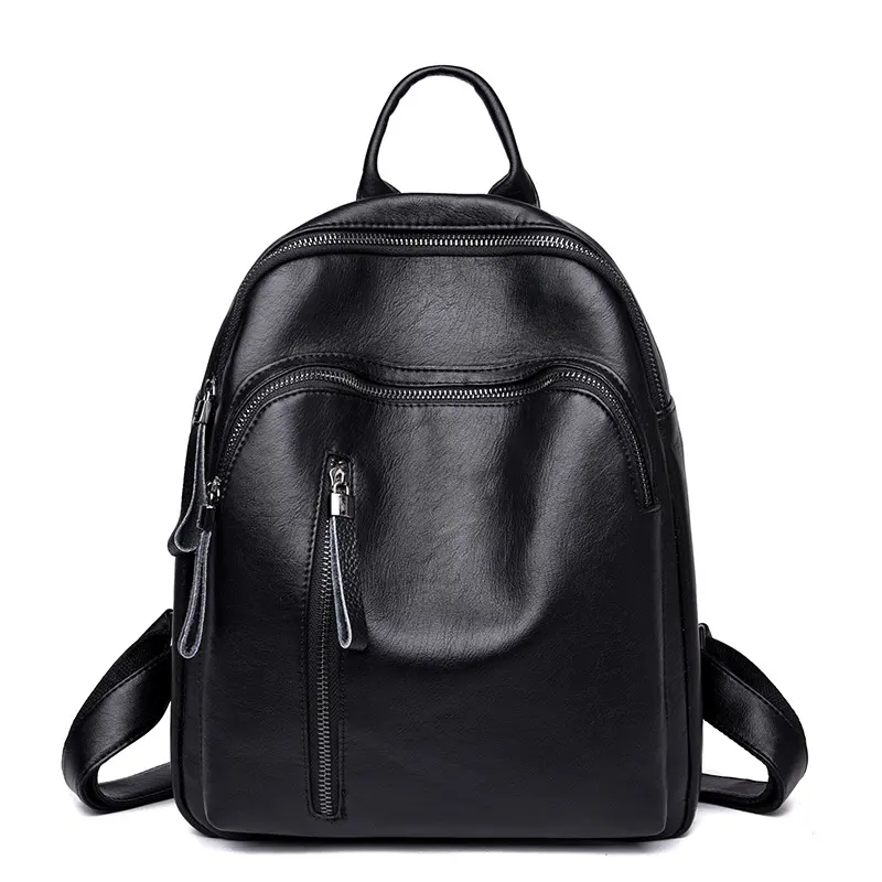 New Handbag Korean Lady PU Backpack Fashion Tide All-match