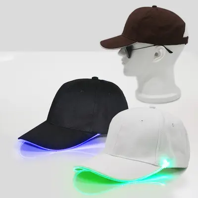 Direct Manufacturers LED Light-emitting Luminous Peaked Baseball P Hat