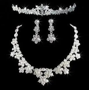 Bridal accessories wholesale, three sets necklace, European