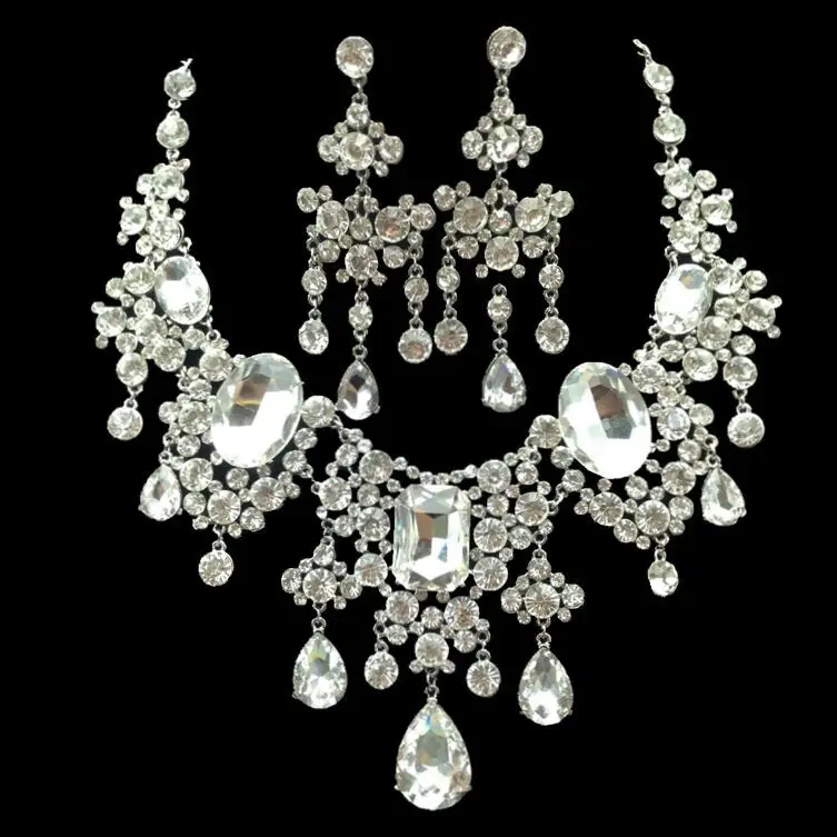 European And American Rhinestone Big Crystal Bridal
