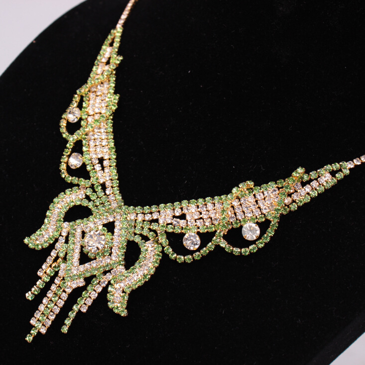 X526 low clearance sale, European and American exaggerated butterfly necklace, Earrings Set Bridal Jewelry — foto 7
