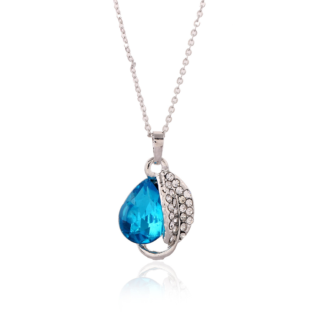 The bride headdress three set of European and American cross-border electricity explosion bracelet and Earring Pendant Drop students — foto 2