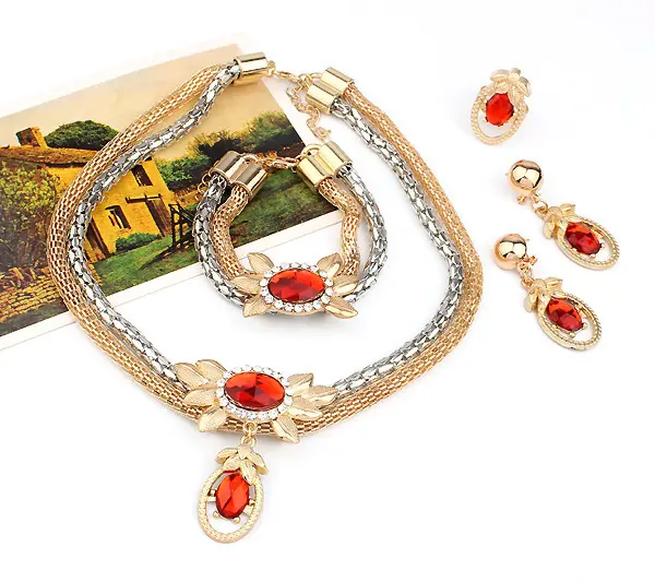 Bridal alloy four pieces of European