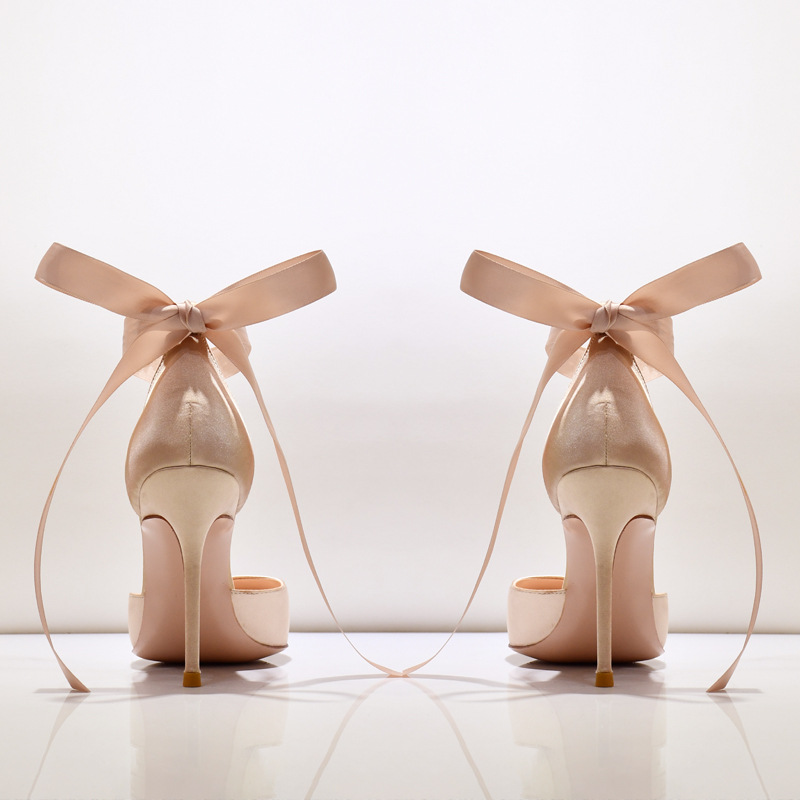 Women's Stiletto Pointed Toe Strappy High Heels