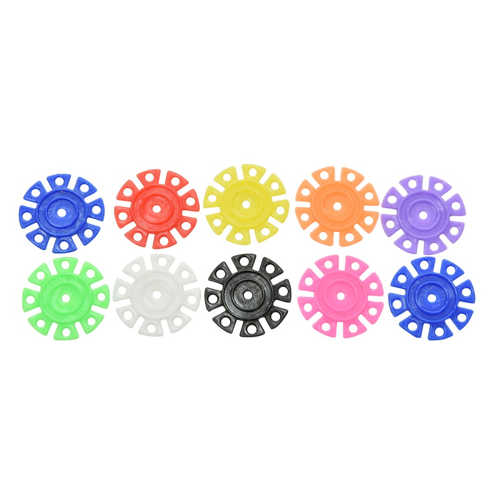 Plastic Plug Snowflake Toy Brick