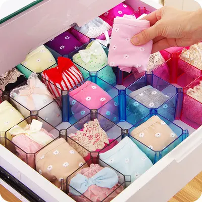 Creative Freely Combined Drawer Underwear Storage Boxes
